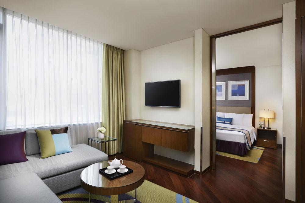 Courtyard By Marriott Seoul Times Square Hotell Eksteriør bilde